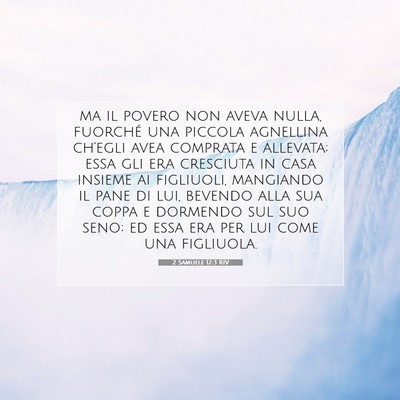 2 Samuele 12:3 Versetto della Bibbia Spiegato
