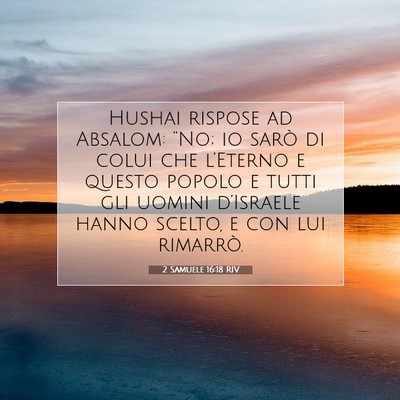 2 Samuele 16:18 Versetto della Bibbia Spiegato