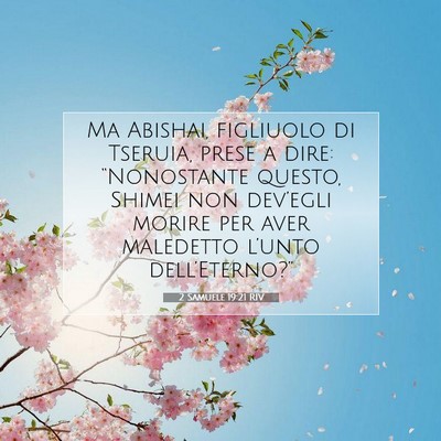 2 Samuele 19:21 Versetto della Bibbia Spiegato