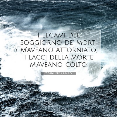 2 Samuele 22:6 Versetto della Bibbia Spiegato