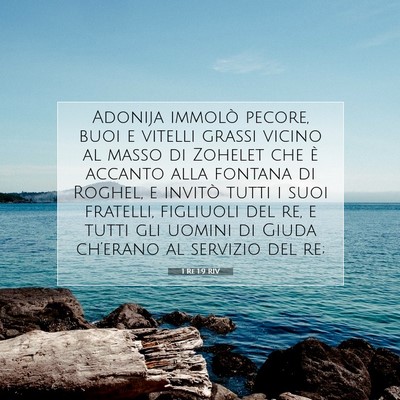 1 Re 1:9 Versetto della Bibbia Spiegato