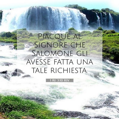 1 Re 3:10 Versetto della Bibbia Spiegato