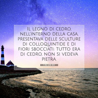 1 Re 6:18 Versetto della Bibbia Spiegato