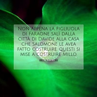 1 Re 9:24 RIV Immagine del Versetto della Bibbia