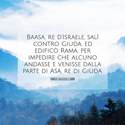 1 Re 15:17 Versetto della Bibbia Spiegato