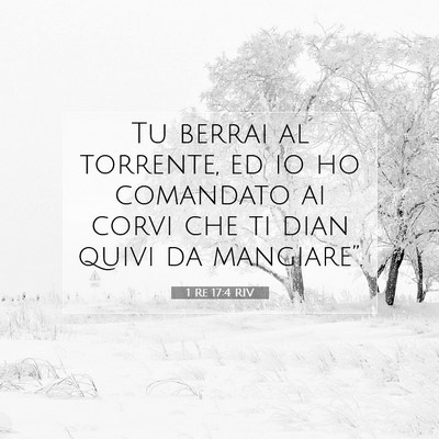 1 Re 17:4 RIV Immagine del Versetto della Bibbia