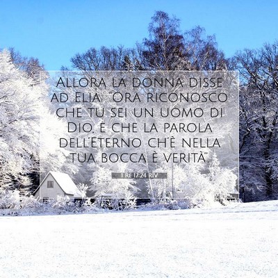 1 Re 17:24 RIV Immagine del Versetto della Bibbia