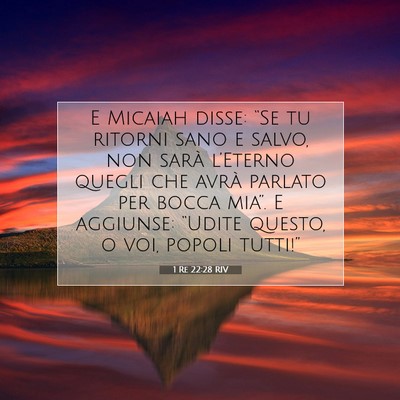 1 Re 22:28 RIV Immagine del Versetto della Bibbia