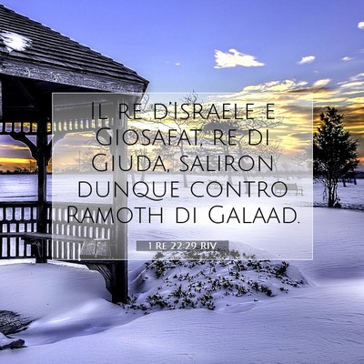 1 Re 22:29 Versetto della Bibbia Spiegato