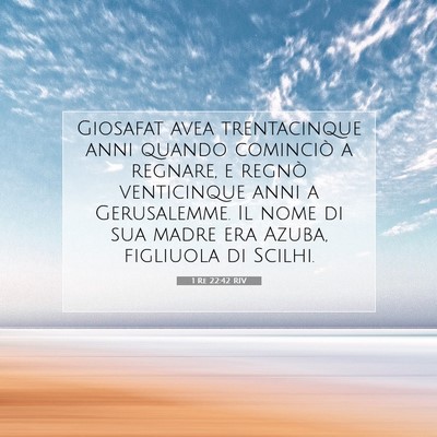 1 Re 22:42 Versetto della Bibbia Spiegato
