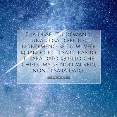 2 Re 2:10 Versetto della Bibbia Spiegato