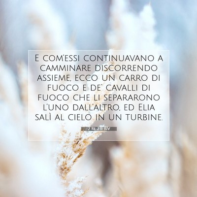 2 Re 2:11 RIV Immagine del Versetto della Bibbia