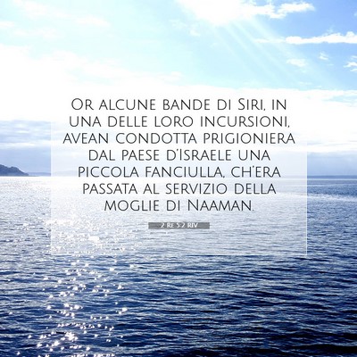 2 Re 5:2 RIV Immagine del Versetto della Bibbia