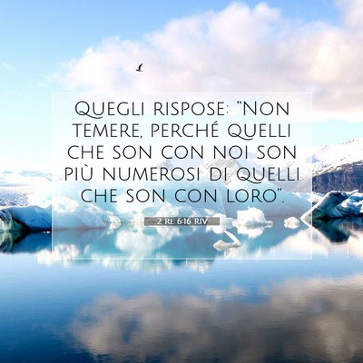 2 Re 6:16 RIV Immagine del Versetto della Bibbia