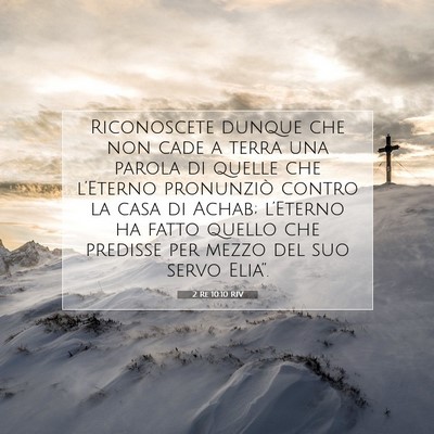 2 Re 10:10 RIV Immagine del Versetto della Bibbia