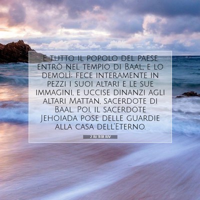 2 Re 11:18 Versetto della Bibbia Spiegato