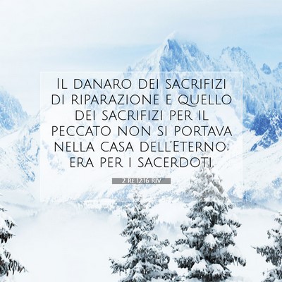 2 Re 12:16 Versetto della Bibbia Spiegato