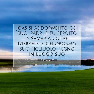 2 Re 14:16 RIV Immagine del Versetto della Bibbia
