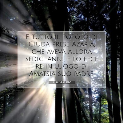 2 Re 14:21 RIV Immagine del Versetto della Bibbia