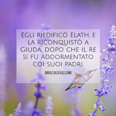 2 Re 14:22 Versetto della Bibbia Spiegato