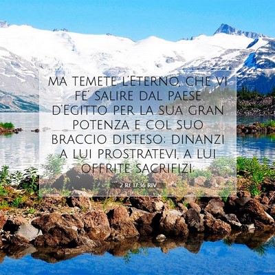 2 Re 17:36 Versetto della Bibbia Spiegato