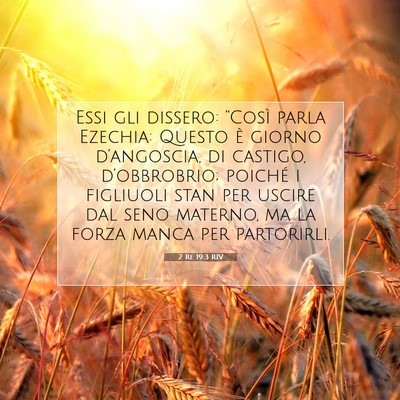 2 Re 19:3 Versetto della Bibbia Spiegato