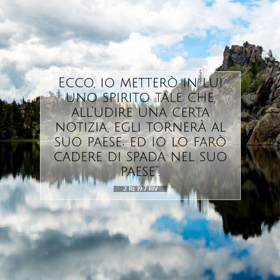 2 Re 19:7 RIV Immagine del Versetto della Bibbia