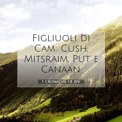 1 Cronache 1:8 Versetto della Bibbia Spiegato