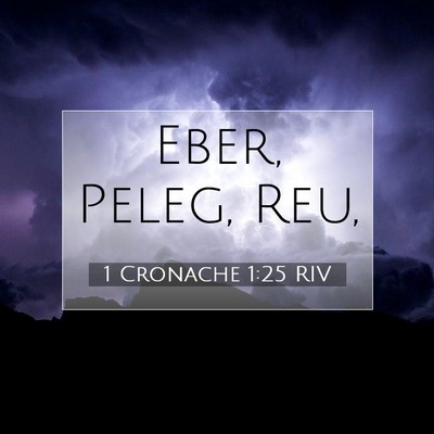 1 Cronache 1:25 Versetto della Bibbia Spiegato