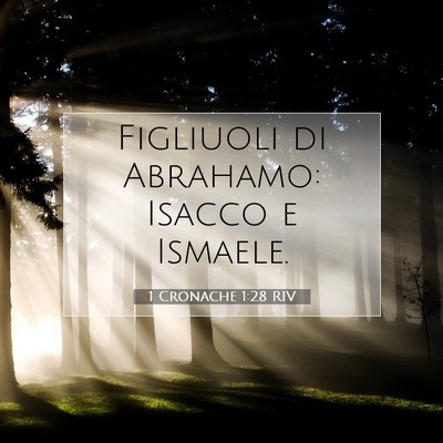 1 Cronache 1:28 Versetto della Bibbia Spiegato