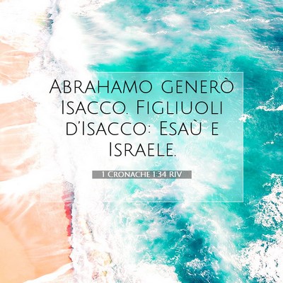1 Cronache 1:34 Versetto della Bibbia Spiegato