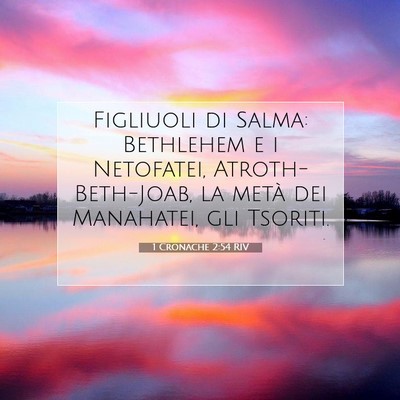 1 Cronache 2:54 Versetto della Bibbia Spiegato