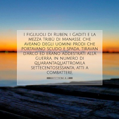 1 Cronache 5:18 Versetto della Bibbia Spiegato