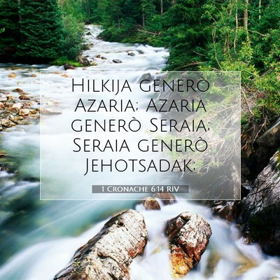 1 Cronache 6:14 RIV Immagine del Versetto della Bibbia