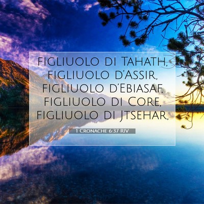 1 Cronache 6:37 RIV Immagine del Versetto della Bibbia