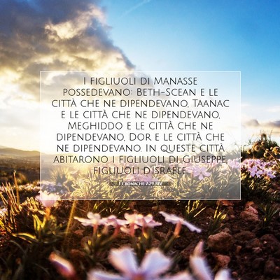 1 Cronache 7:29 RIV Immagine del Versetto della Bibbia