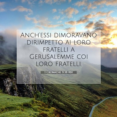 1 Cronache 9:38 Versetto della Bibbia Spiegato