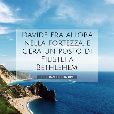 1 Cronache 11:16 Versetto della Bibbia Spiegato