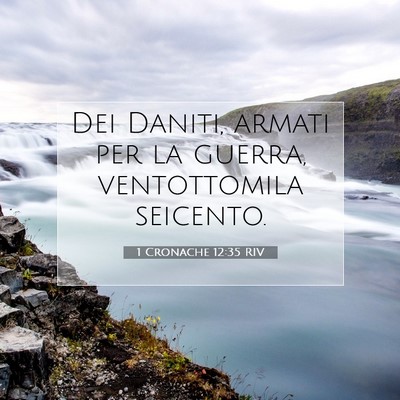 1 Cronache 12:35 Versetto della Bibbia Spiegato