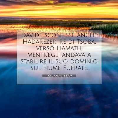 1 Cronache 18:3 RIV Immagine del Versetto della Bibbia