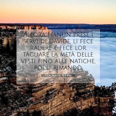 1 Cronache 19:4 Versetto della Bibbia Spiegato