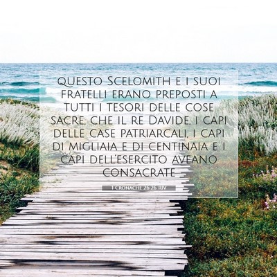 1 Cronache 26:26 RIV Immagine del Versetto della Bibbia