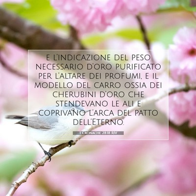 1 Cronache 28:18 Versetto della Bibbia Spiegato