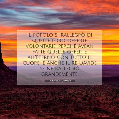 1 Cronache 29:9 RIV Immagine del Versetto della Bibbia