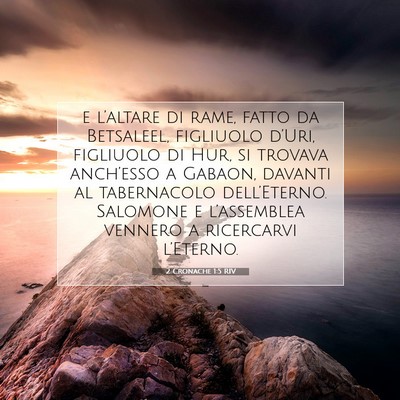 2 Cronache 1:5 Versetto della Bibbia Spiegato