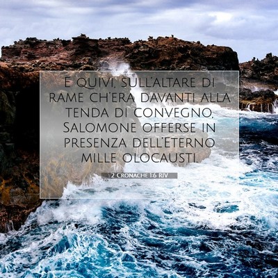 2 Cronache 1:6 Versetto della Bibbia Spiegato