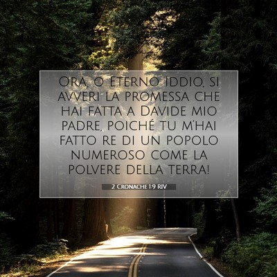 2 Cronache 1:9 Versetto della Bibbia Spiegato