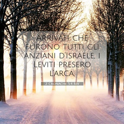 2 Cronache 5:4 Versetto della Bibbia Spiegato
