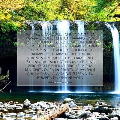 2 Cronache 5:13 RIV Immagine del Versetto della Bibbia