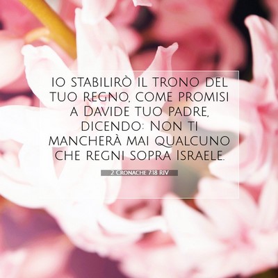 2 Cronache 7:18 Versetto della Bibbia Spiegato